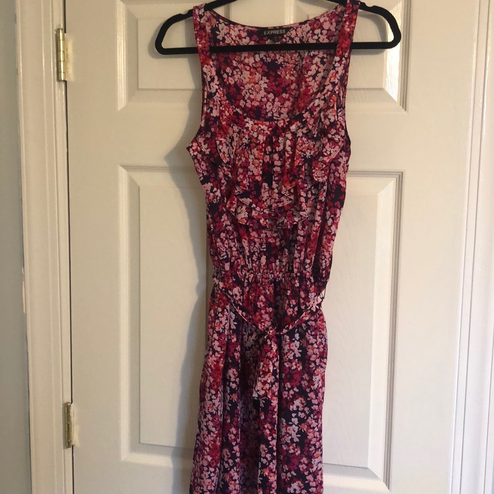 Express Floral Print Dress